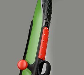 The magazine floorplate color and miniature acorn nuts look like the tractor's wheels.