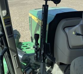 POTD: One Way To Mount A Rifle In A Tractor