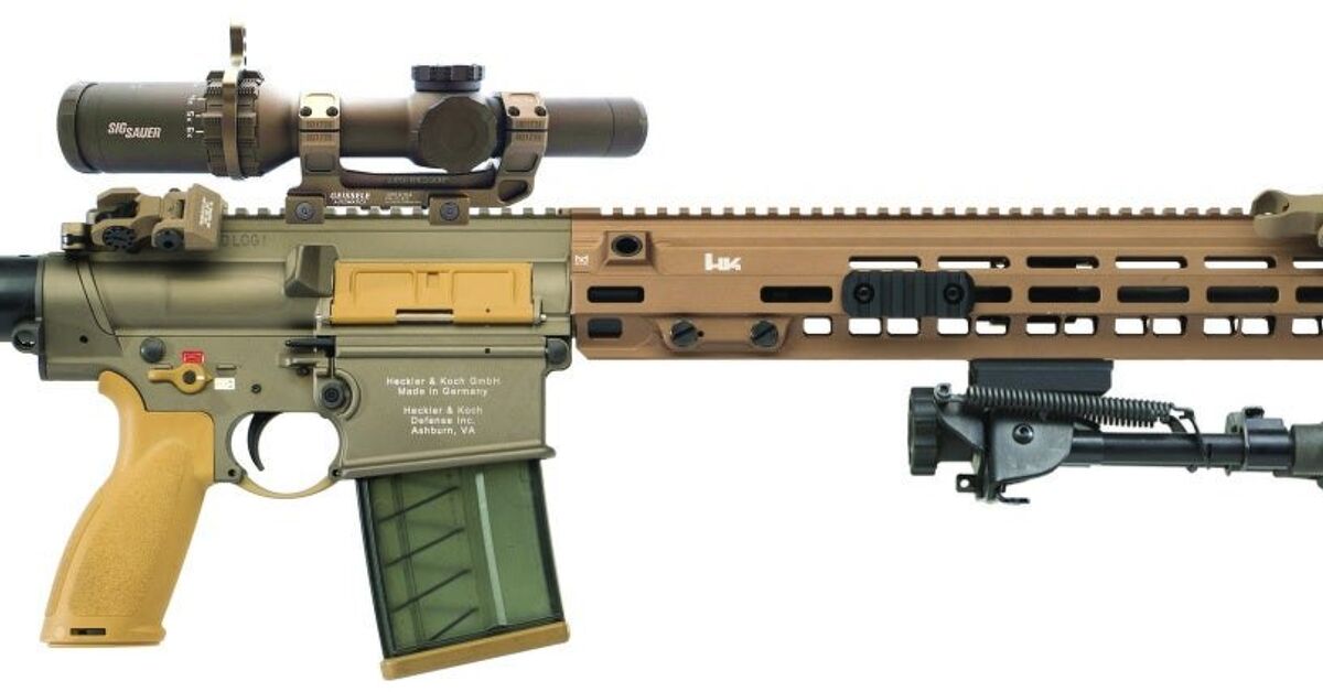 Army Marksman Rifle H&K To Supply New US Army Squad Designated Marksman Rifle ...