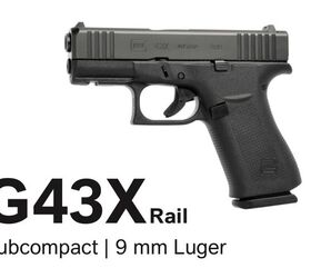 EU Slimline Surprise! GLOCK G43X Rail And G48 Rail