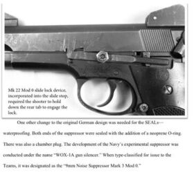 SILENCER SATURDAY 86 Hush Puppy Project Slide Lock And MK 22