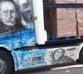 potd simo hayha white death sniper painted on a truck