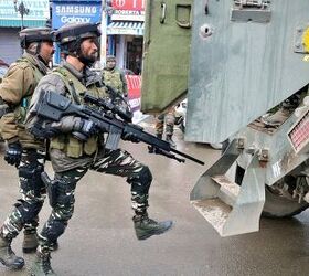 POTD: Indian Central Reserve Police Force Marksman with H&K PSG1 Rifle