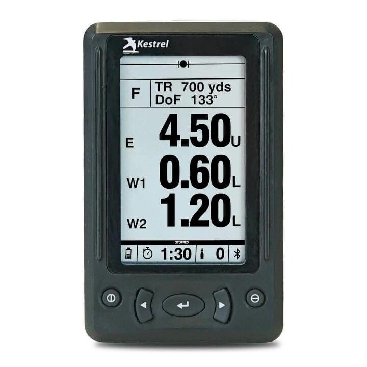 Ballistics Display Heads-Up Display for the Kestrel Ballistics Meters | thefirearmblog.com