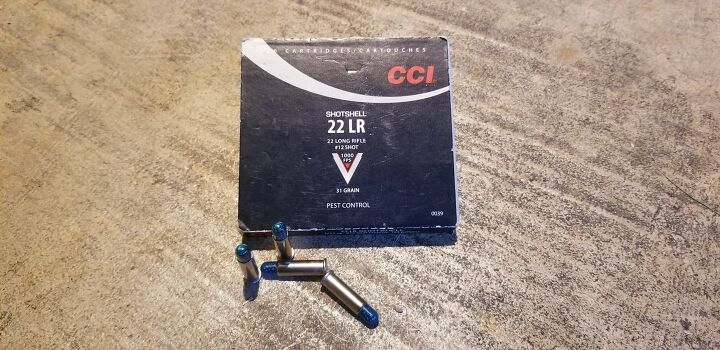 The Rimfire Report: .22lr Shotshells - Are they worth it ...