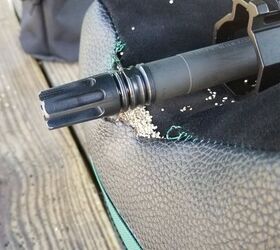flash hider with ruined bag