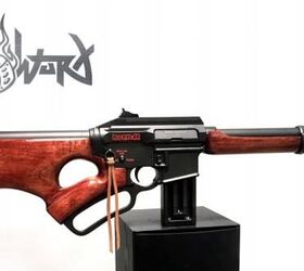 BrickWurX Manufacturing Red Ryd-AR Lever-Action AR-15