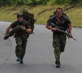 The winning Sniper Team team from Sweden's Air Force. Photo: Markus Rauchenberger