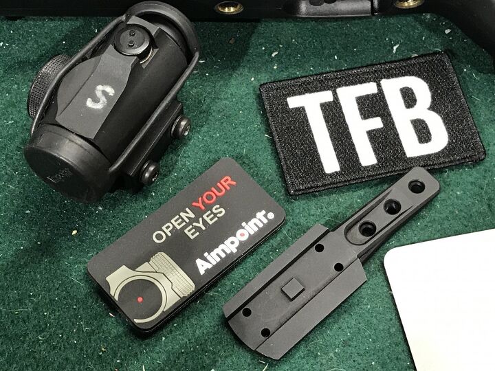 TFB Review: Infitech Aimpoint Micro Mount, Enlarged Magazine Release ...