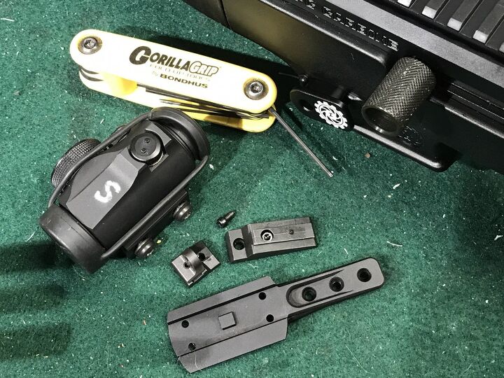 TFB Review: Infitech Aimpoint Micro Mount, Enlarged Magazine Release ...