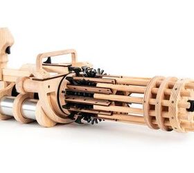 weaponized t rex rubber band minigun