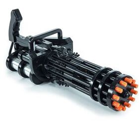 weaponized t rex rubber band minigun