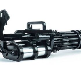 weaponized t rex rubber band minigun