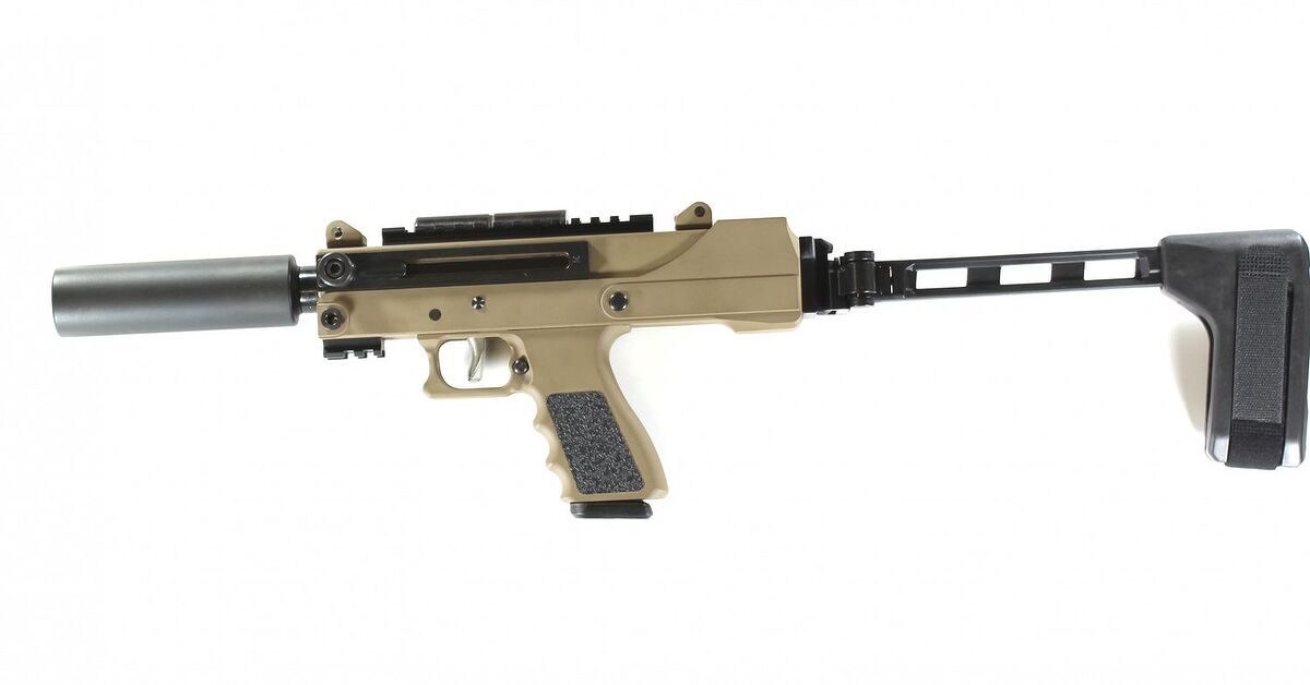 Mpa Gun EZ Accuracy MPA Pistol Brace Backplate for Masterpiece Arms Pistols ...