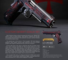 1911 CUSTOM WARRIOR SERIES ガスガン NEW Magnum Research Warrior! Custom Desert Eagle Crusader 1911