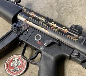 Heckler & Koch SP5 dazzled up with some flowers