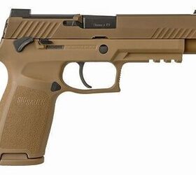 A more recent production M17 with black-finish controls (SIG Sauer)