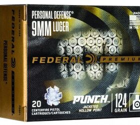 NEW Federal Premium PUNCH Defensive Handgun Ammunition Line