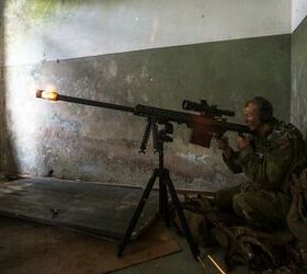 POTD: Sniper in Position with Barrett M82A1