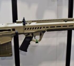 The RM277 rifle variant on display at the Beretta Defense Technologies booth, SHOT 2020 (Matthew Moss/TFB)