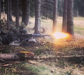 POTD: Austrian Armed Forces with the Uberschweres Maschinengewehr M2