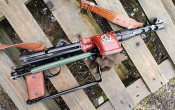 Carl Gustaf M/45 with Kurbits Decorations and a Peace Sign