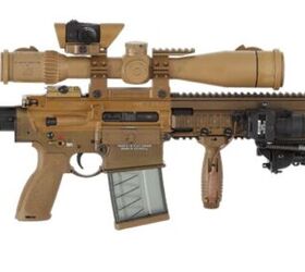 Spotted: Upgraded German G28 Designated Marksman Rifle with