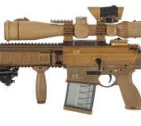 Spotted: Upgraded German G28 Designated Marksman Rifle with