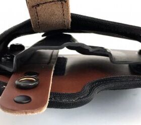 The bottom strap actually rubs up against the slide of my PPK and added too much friction making it annoying to draw and insert the pistol.