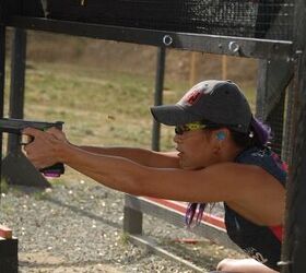 Tori Nonaka at a shooting competition