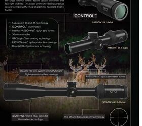 GPO also offers a variety of scopes intended for all types of rifle work.
