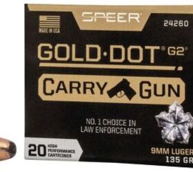 Speer Gold Dot G2 Carry Gun Ammo Is Here