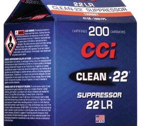 Clean-22 Suppressor Ammo from CCI