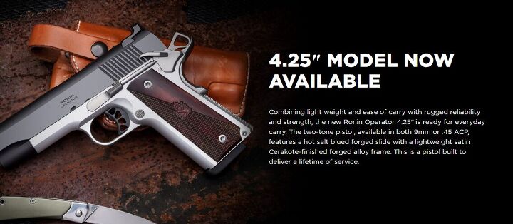 Springfield Armory 1911 Ronin Operator Commander - Now Shipping ...