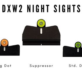 New Night Sights: XS Announces More DXT2 and DXW2 Options