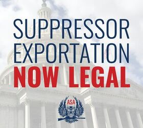 WINNING: ASA Announces That Suppressor Exports Are Now Legal