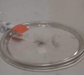 This gif shows an experiment in which the researchers demonstrate the explosive potential of silver salts, which have not previously been used in primary explosives.