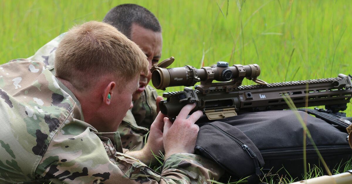 Army Marksman Rifle POTD: U.S. Army's New M110A1 Squad Designated Marksman Rifle ...