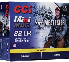 CCI Introduces their MiniMag MeatEater line of Rimfire Ammunition