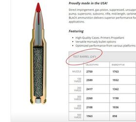 test barrel length