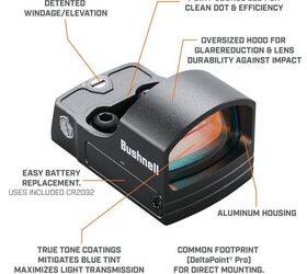 NEW Bushnell RXS-100 and RXS-250 Reflex Sights | thefirearmblog.com