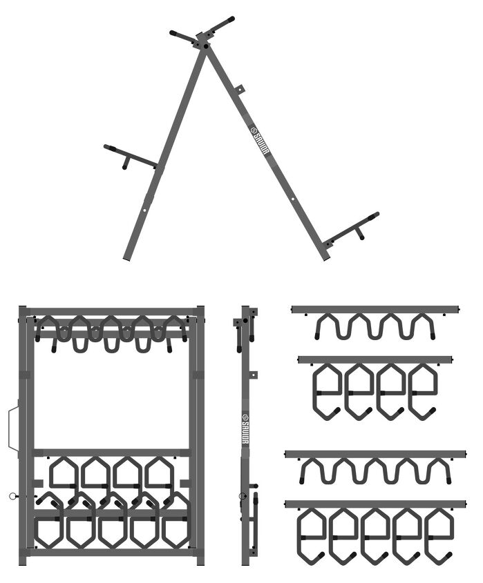 Savior Rifle Rack TFB Review: Savior Shorty Rifle Rack & Mobile Firearm Rack ...