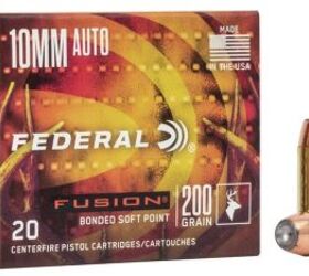 New Fusion 10mm Auto Hunting Load from Federal Ammunition