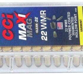 New Maxi-Mag Clean-22 Segmented Hollow Point 22 WMR from CCI