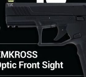 New TANDEMKROSS Fiber Optic Front Sights for Taurus Handguns