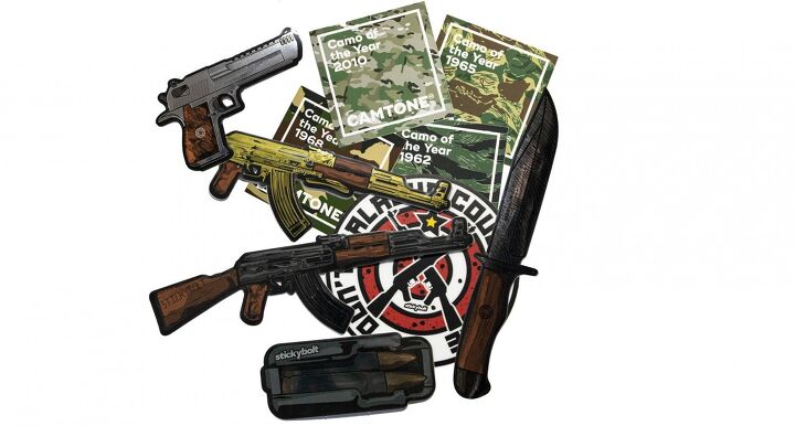 Small Sticker Gun Fourth Gun Themed Sticker Pack by StickyBolt | thefirearmblog.com