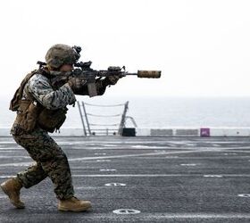 POTD: U.S. Marine Corps on the USS Somerset