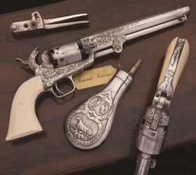 POTD: Factory Engraved Colt Model 1851 Navy Revolvers