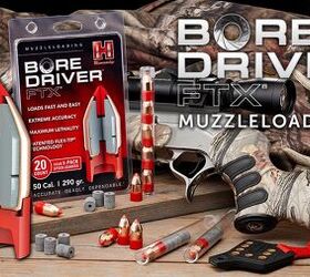 New Hornady Bore Driver FTX Muzzleloading Bullets