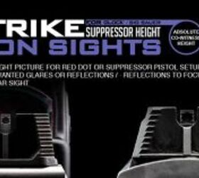 Strike Industries P320 Iron Sights – Choose Your Height